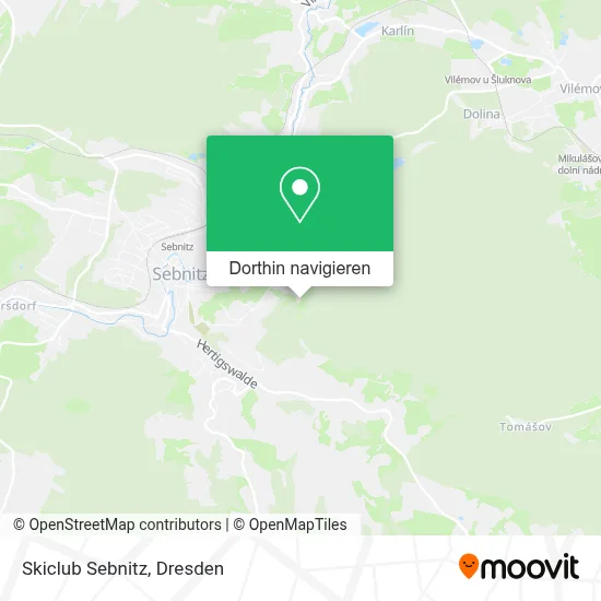 Skiclub Sebnitz Karte