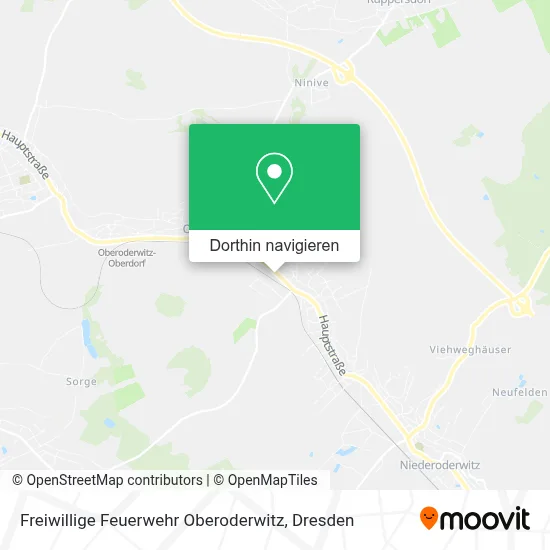 Freiwillige Feuerwehr Oberoderwitz Karte
