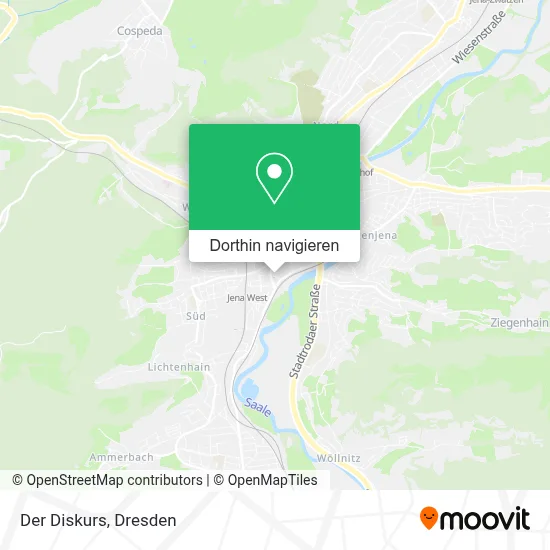Der Diskurs Karte