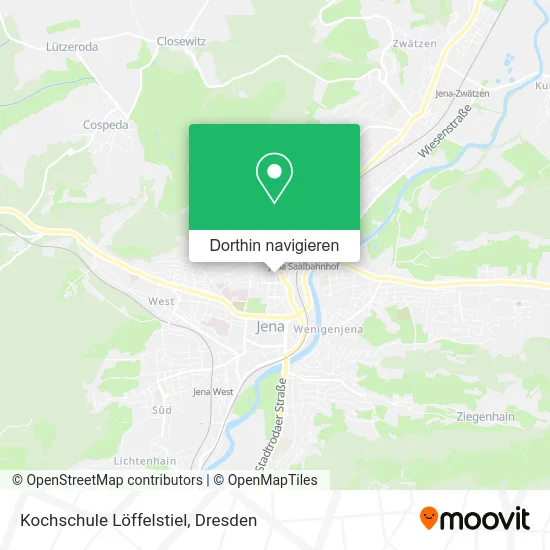 Kochschule Löffelstiel Karte