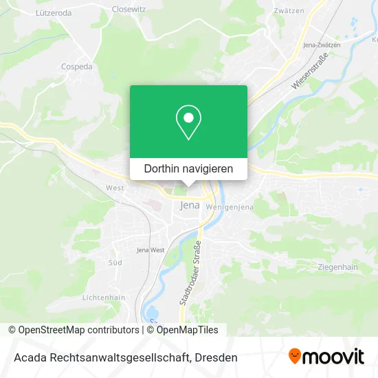 Acada Rechtsanwaltsgesellschaft Karte