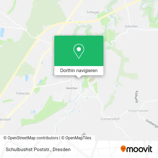 Schulbushst Poststr. Karte