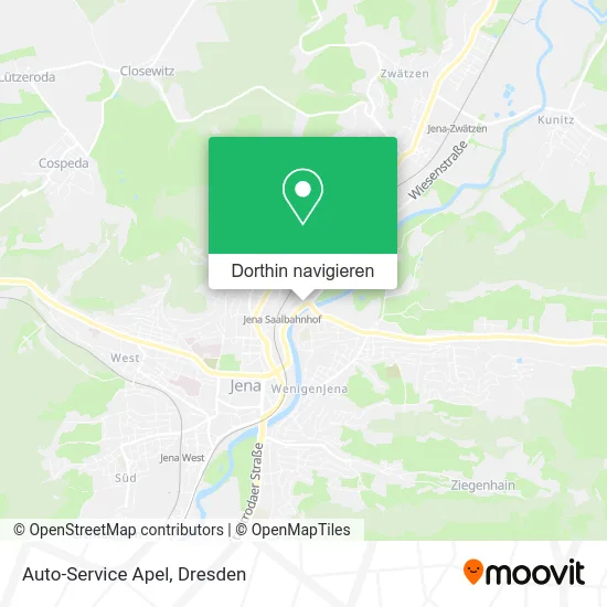 Auto-Service Apel Karte