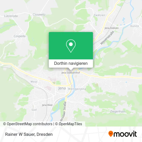 Rainer W Sauer Karte