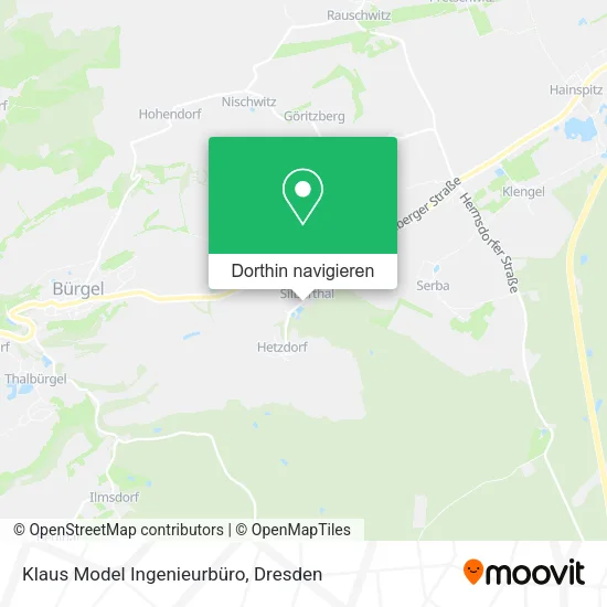 Klaus Model Ingenieurbüro Karte