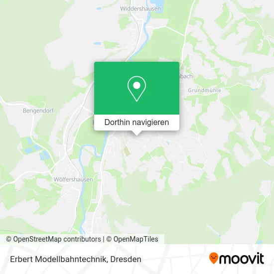 Erbert Modellbahntechnik Karte