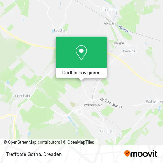 Treffcafe Gotha Karte