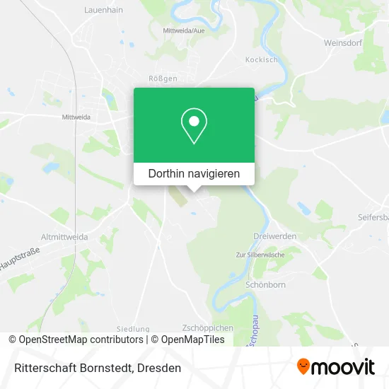 Ritterschaft Bornstedt Karte