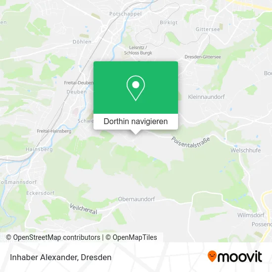 Inhaber Alexander Karte