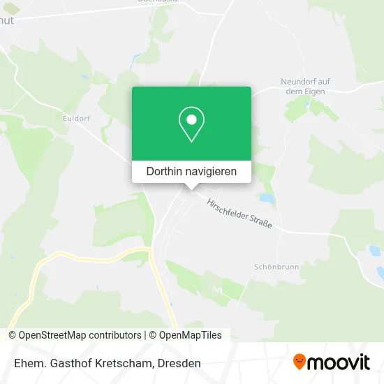Ehem. Gasthof Kretscham Karte