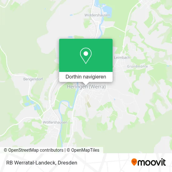 RB Werratal-Landeck Karte