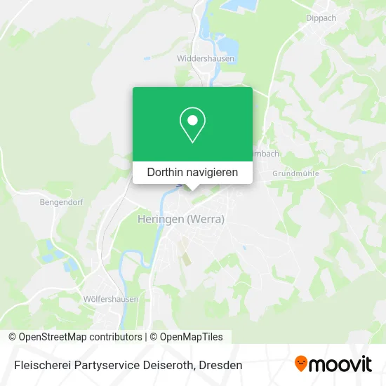 Fleischerei Partyservice Deiseroth Karte