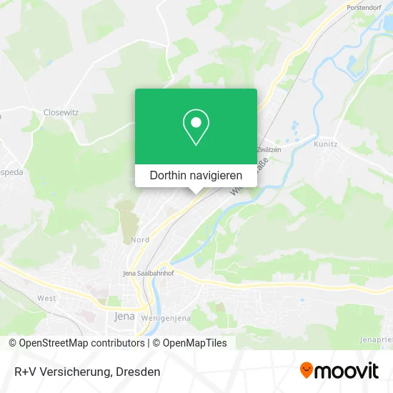 R+V Versicherung Karte