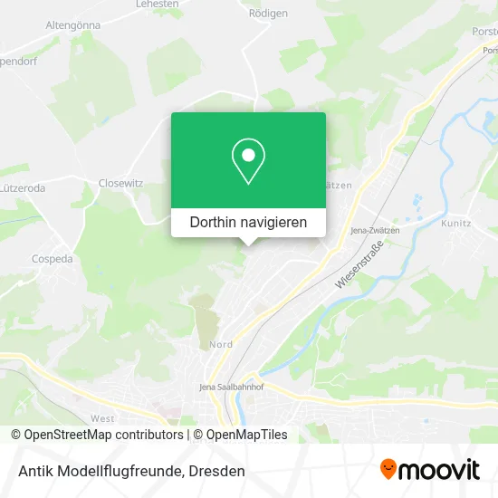 Antik Modellflugfreunde Karte