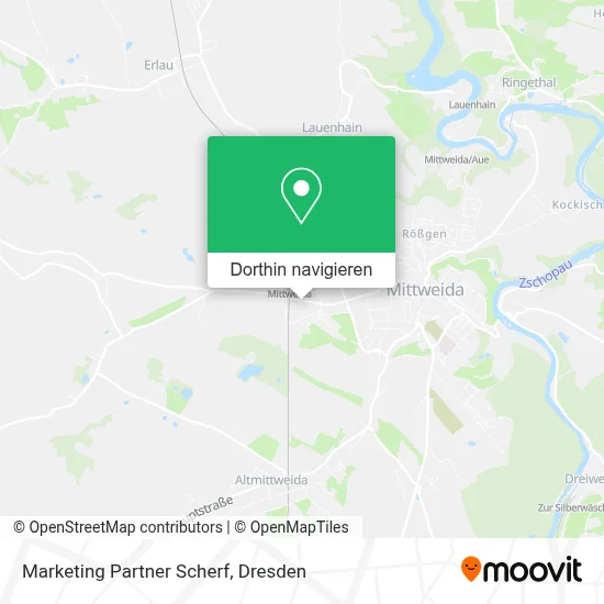 Marketing Partner Scherf Karte