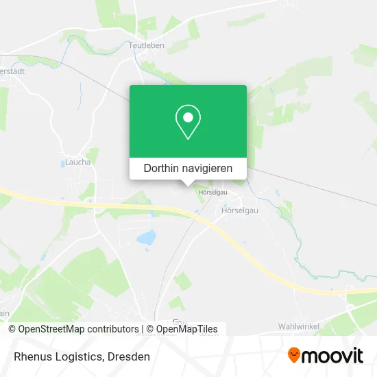 Rhenus Logistics Karte