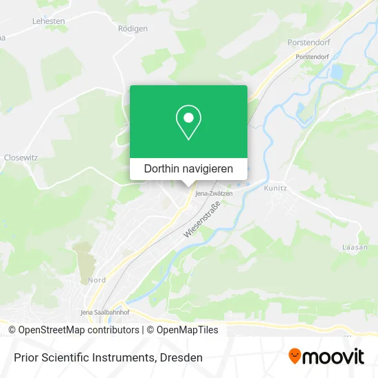 Prior Scientific Instruments Karte