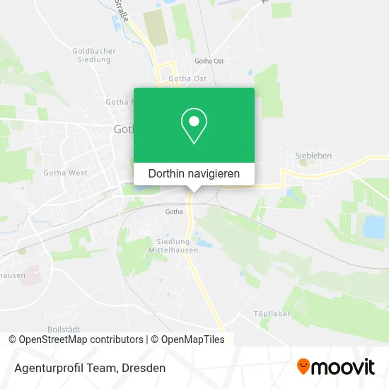 Agenturprofil Team Karte