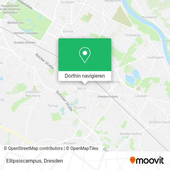 Ellipsiscampus Karte