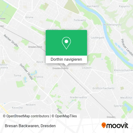 Bresan Backwaren Karte