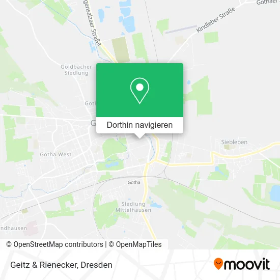 Geitz & Rienecker Karte