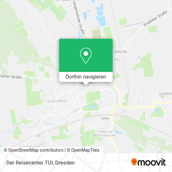 Der Reisecenter TUI Karte