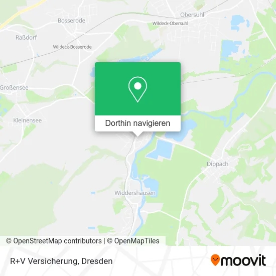 R+V Versicherung Karte