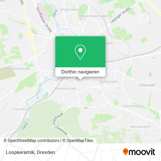 Loopkeramik Karte