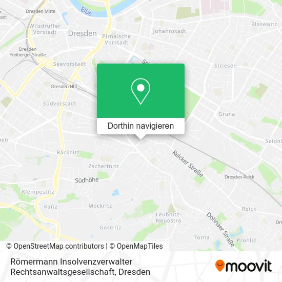 Römermann Insolvenzverwalter Rechtsanwaltsgesellschaft Karte