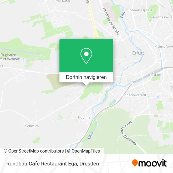 Rundbau Cafe Restaurant Ega Karte