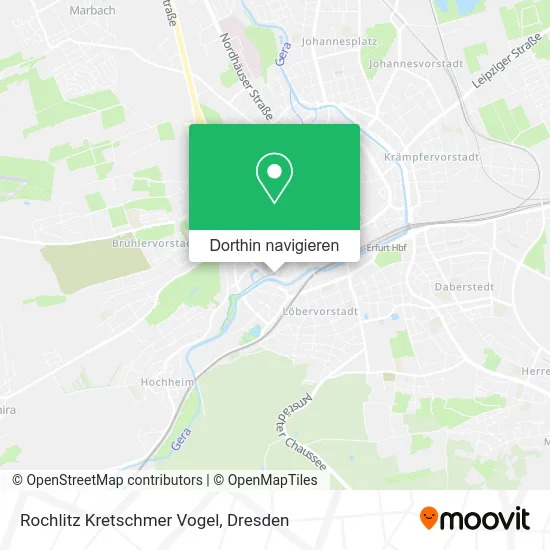 Rochlitz Kretschmer Vogel Karte