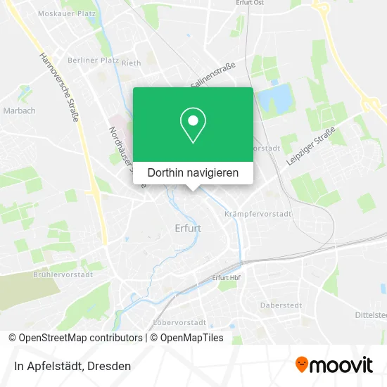 In Apfelstädt Karte