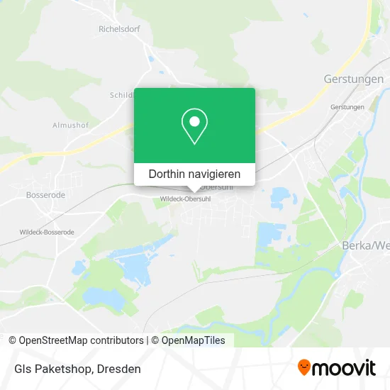Gls Paketshop Karte