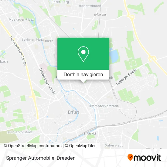 Spranger Automobile Karte
