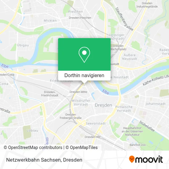 Netzwerkbahn Sachsen Karte