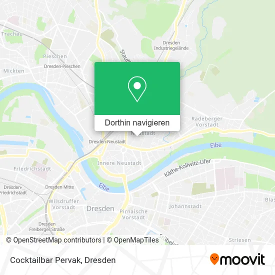 Cocktailbar Pervak Karte