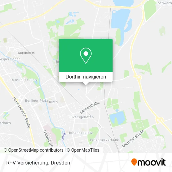 R+V Versicherung Karte