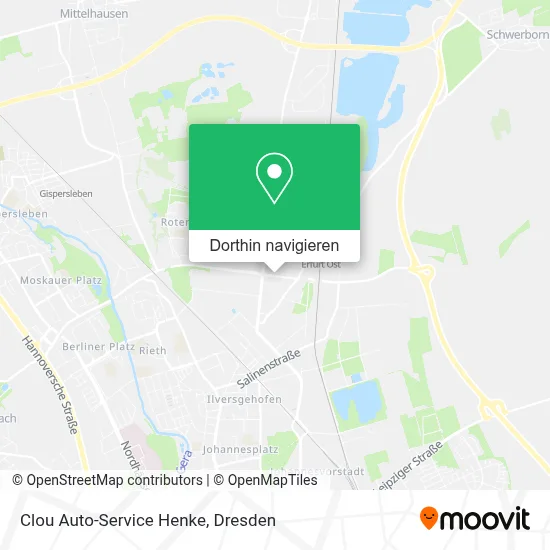 Clou Auto-Service Henke Karte