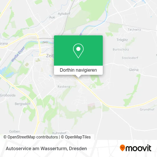 Autoservice am Wasserturm Karte