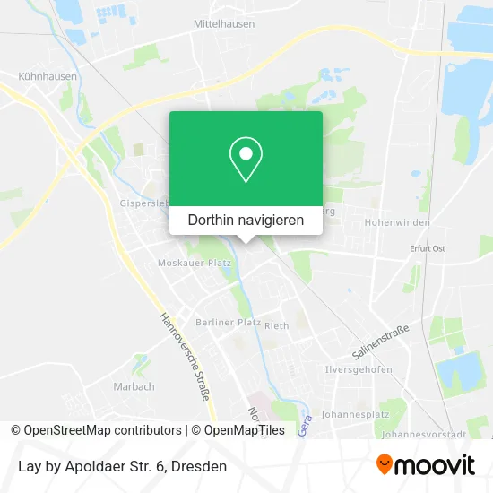 Lay by Apoldaer Str. 6 Karte
