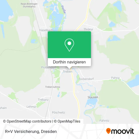 R+V Versicherung Karte