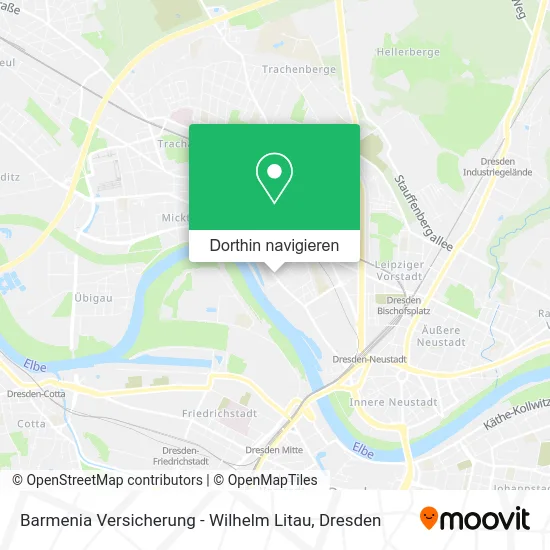 Barmenia Versicherung - Wilhelm Litau Karte