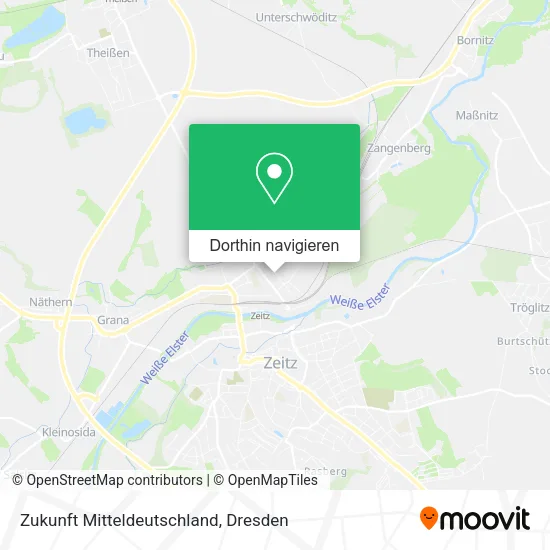 Zukunft Mitteldeutschland Karte
