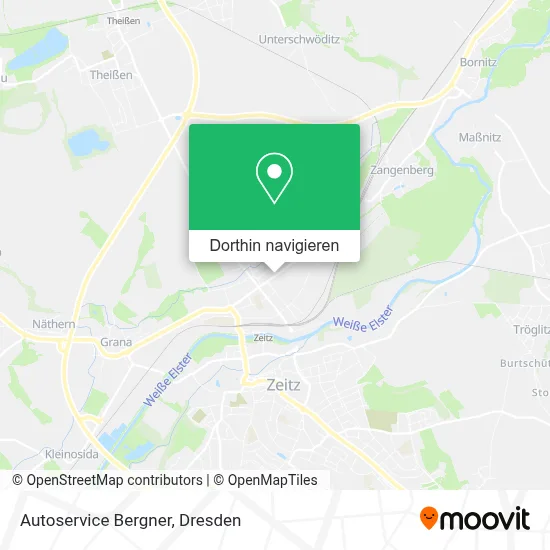 Autoservice Bergner Karte