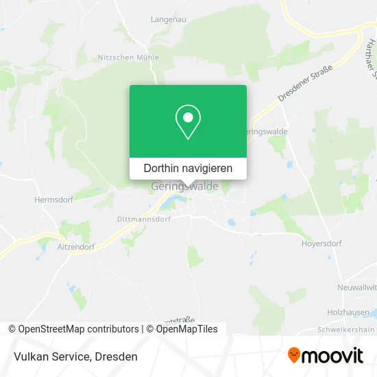 Vulkan Service Karte