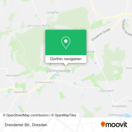 Dresdener Str. Karte