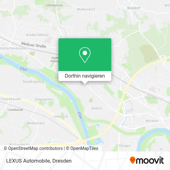 LEXUS Automobile Karte