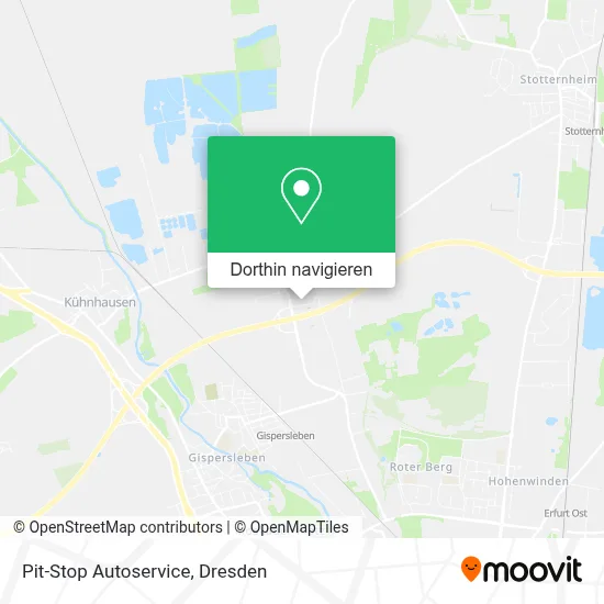 Pit-Stop Autoservice Karte