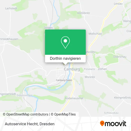Autoservice Hecht Karte
