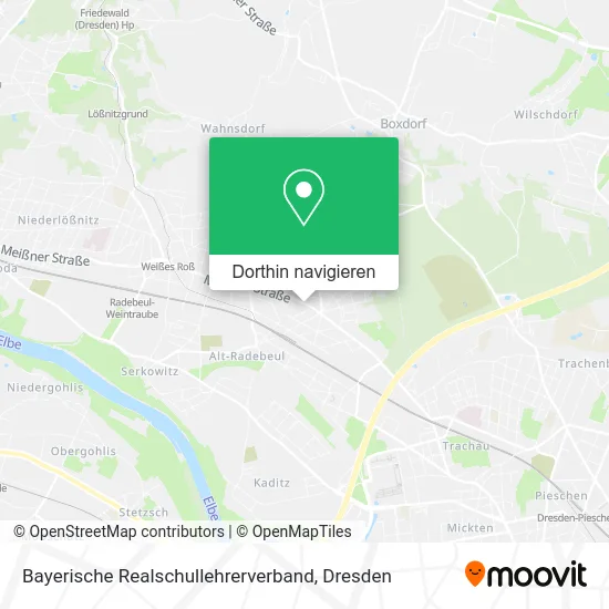 Bayerische Realschullehrerverband Karte